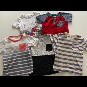 Boys 5t T shirt lot